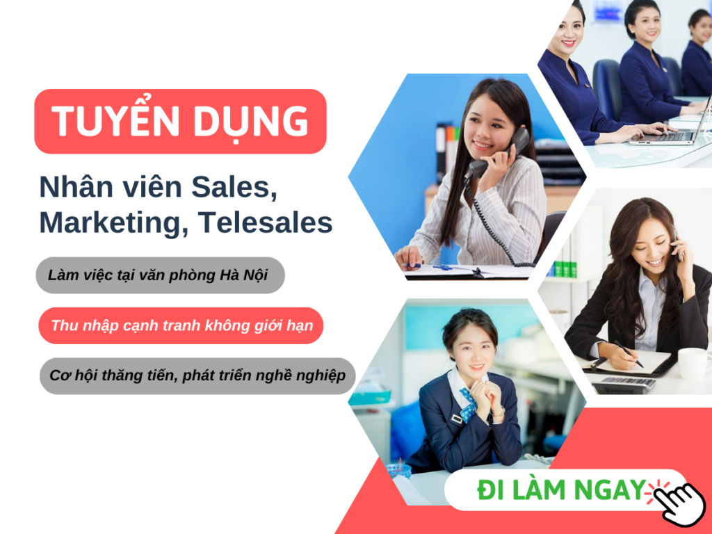 Tuyển nhân viên telesales